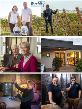 Die Winzer von der Hessischen Bergstraße und dem Rheingau freuen sich auf den Winetalk.