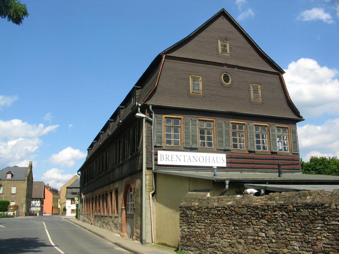 Hier weilte im Jahre 1814 J. W. von Goethe.